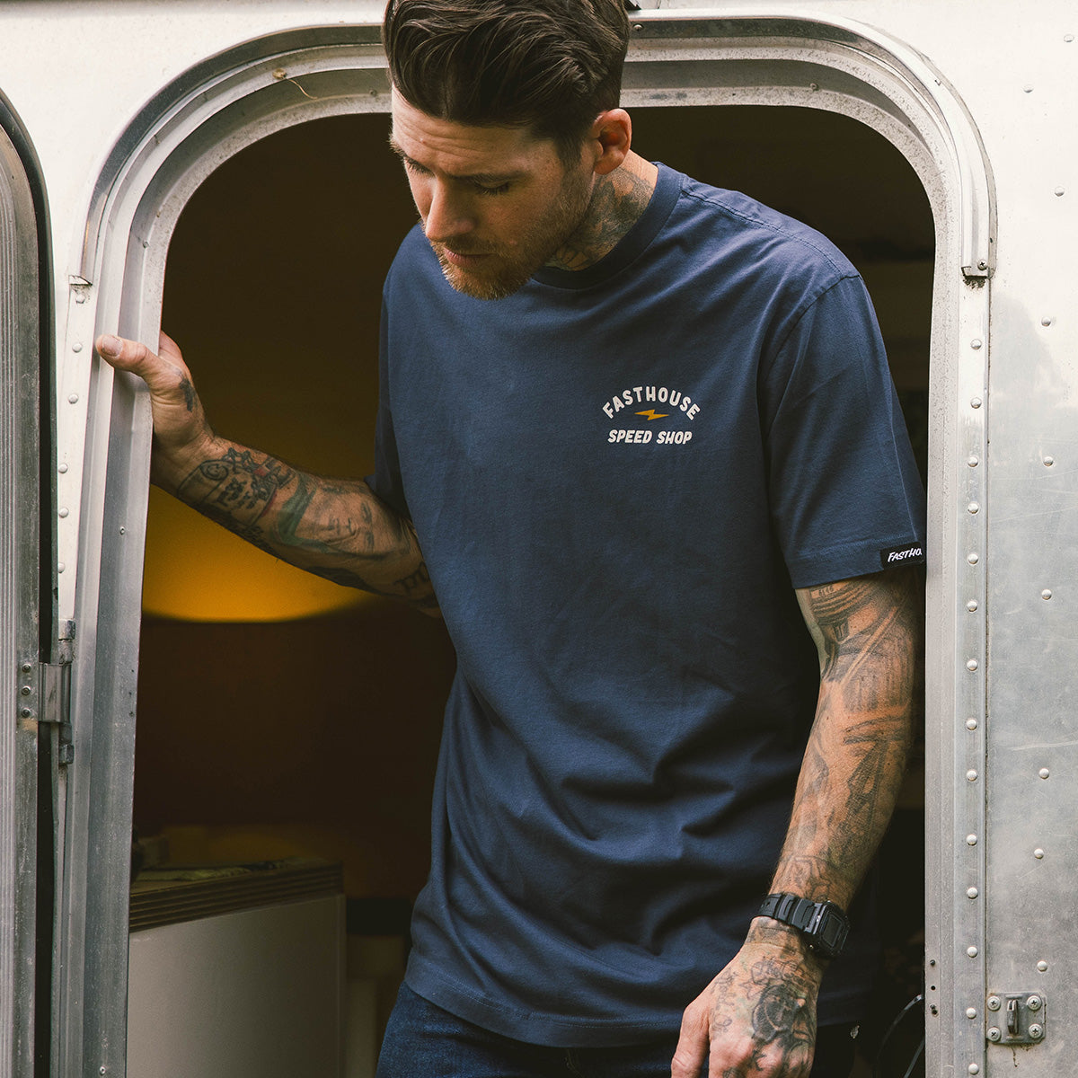 Junction Tee - Indigo