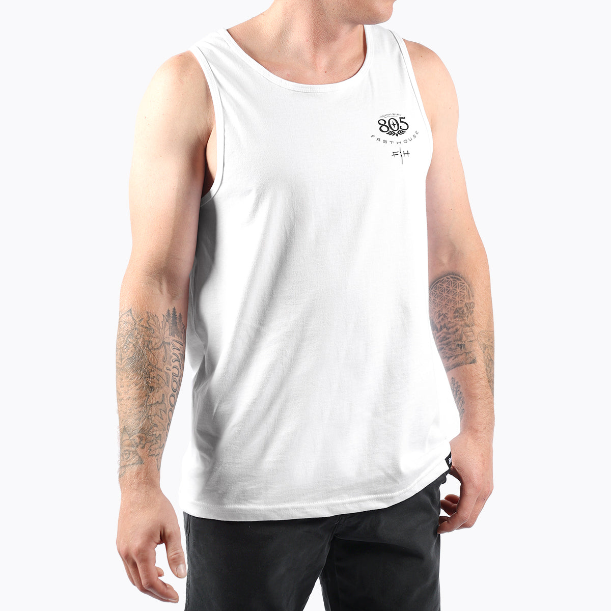805 Desert Run Tank - White
