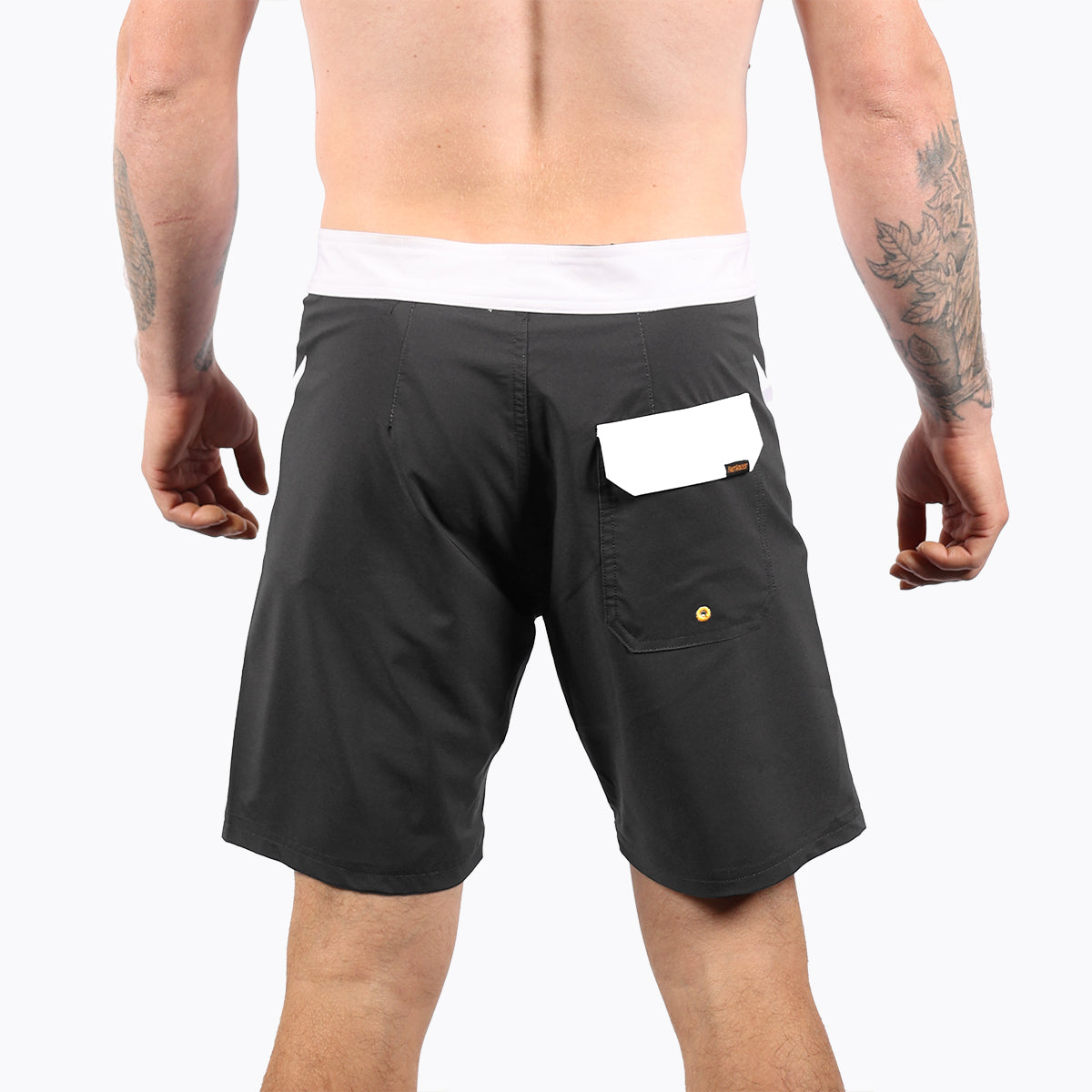 Blitzed 17" Boardshort - Black
