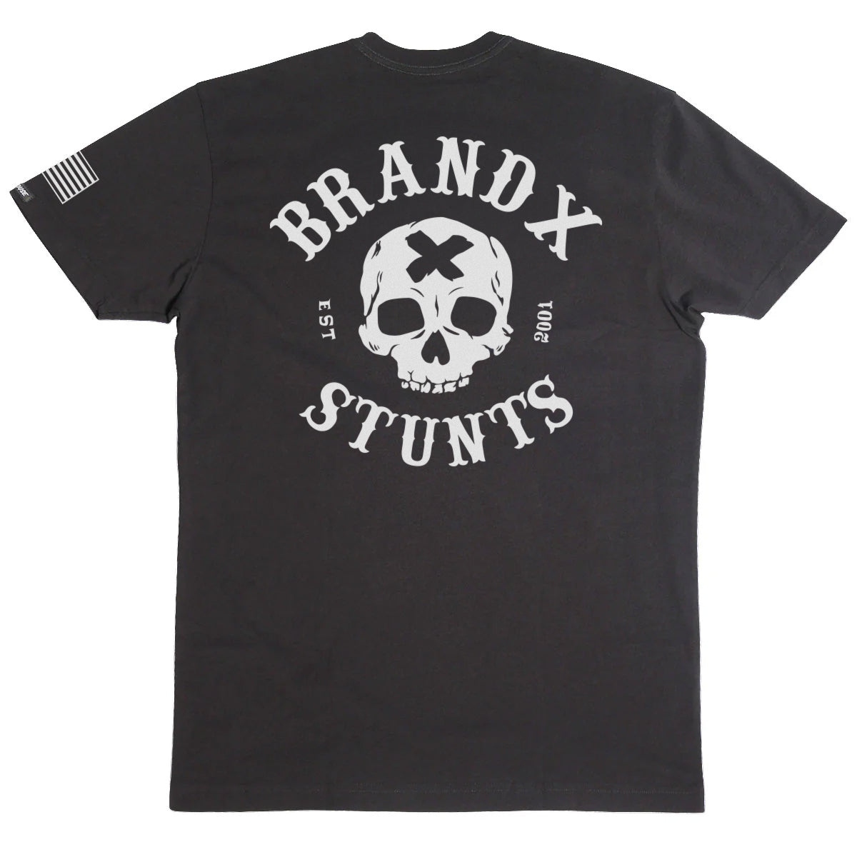 Brand X Skull Tee - Black