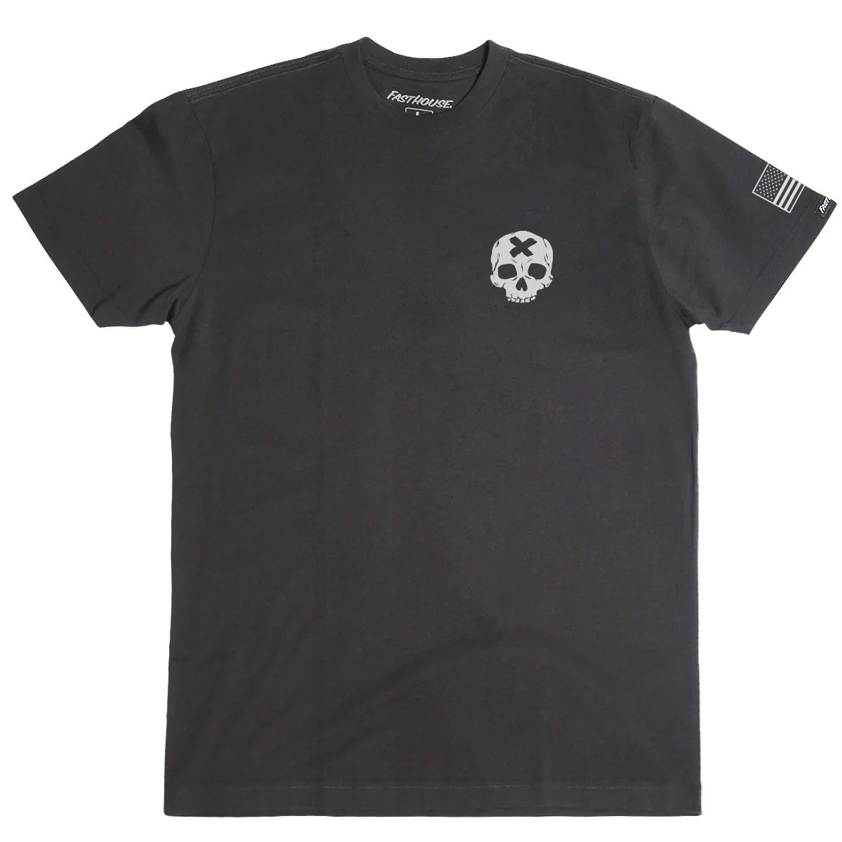 Brand X Skull Tee - Black