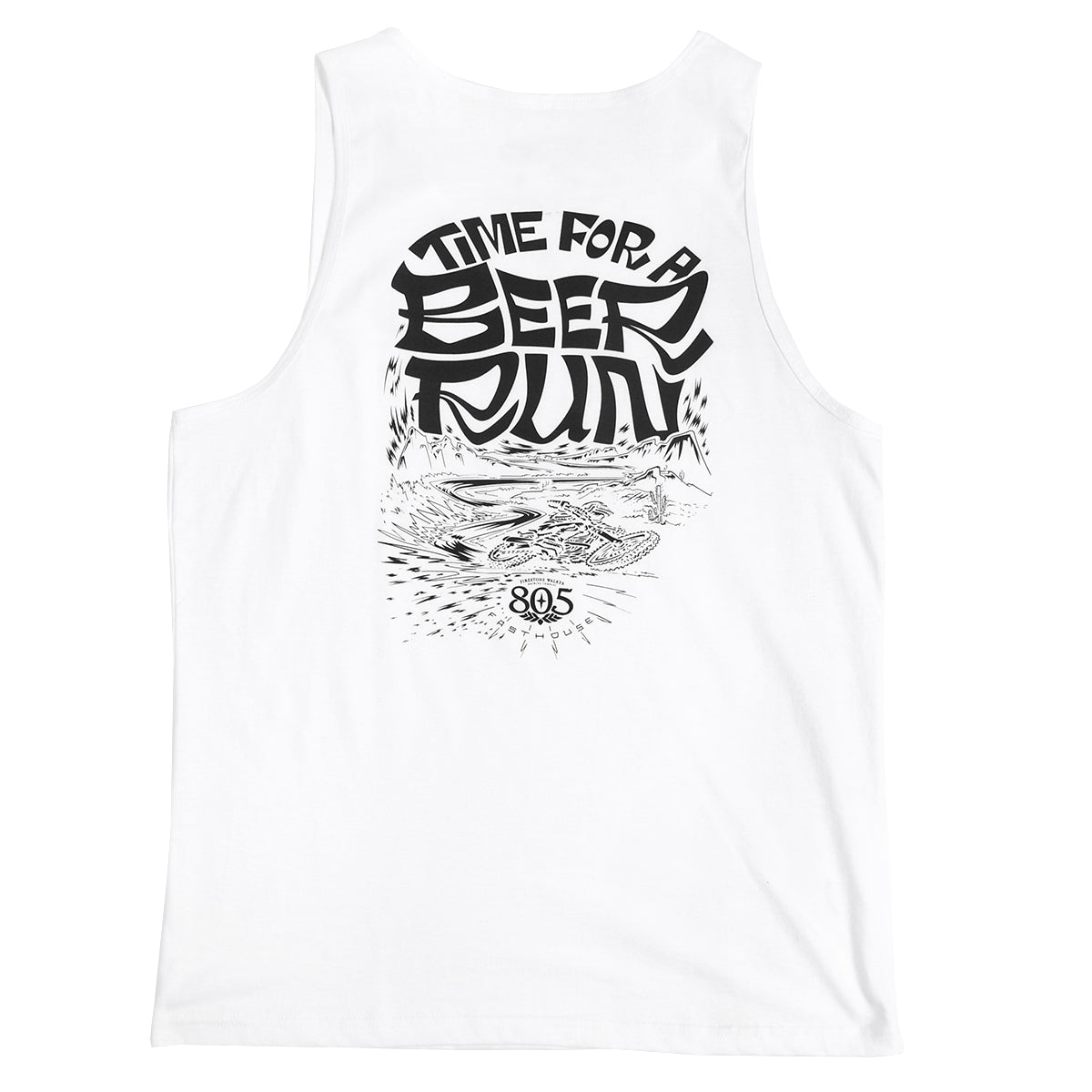 805 Desert Run Tank - White