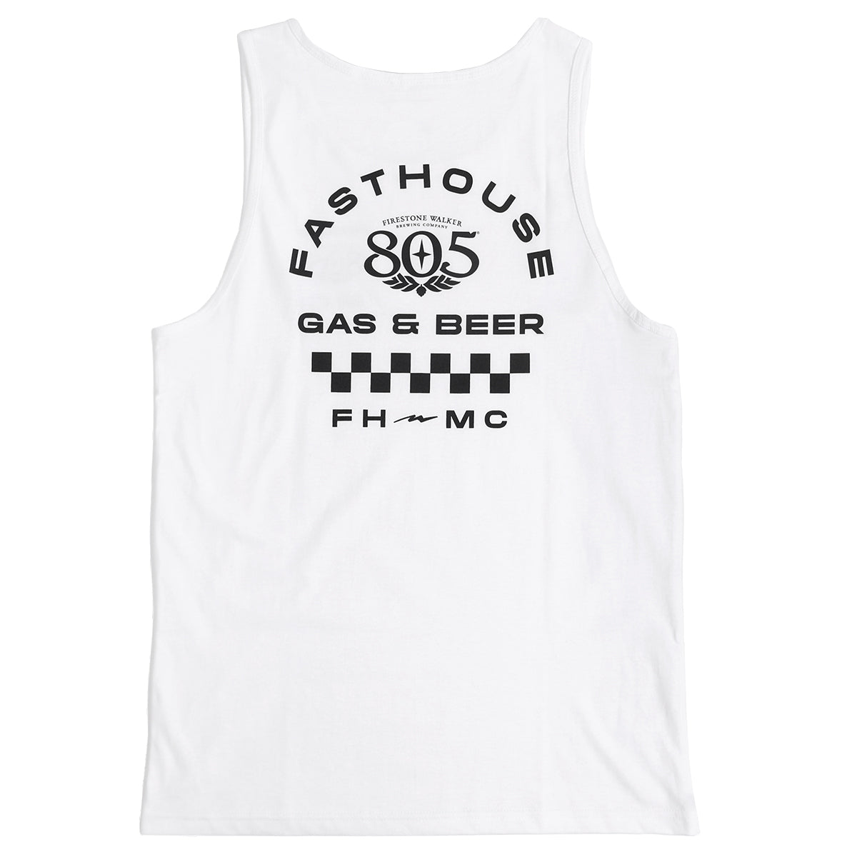 805 Parallel Tank - White