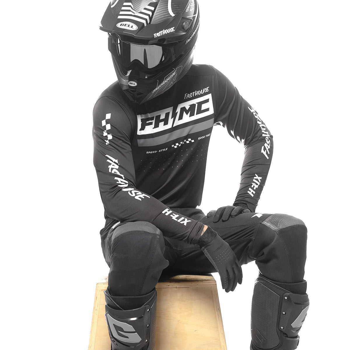 Helix Podium Jersey - Black/White