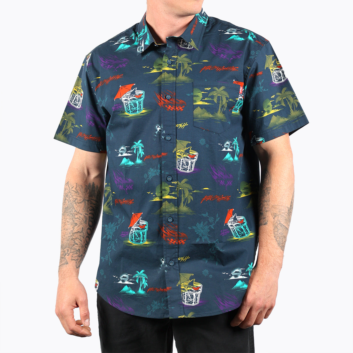 Hideout Button Up