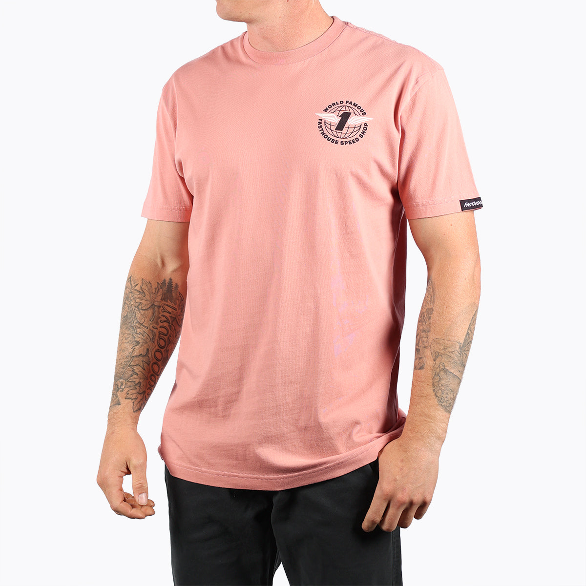Renown Tee - Dusty Pink