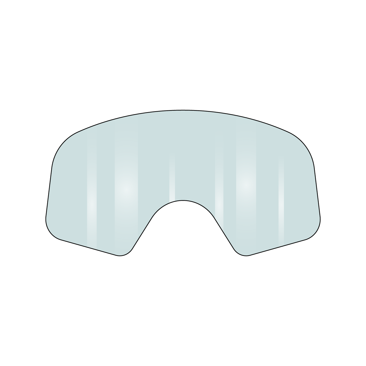 VonZipper Beefy Spare Lexan Lens - Clear