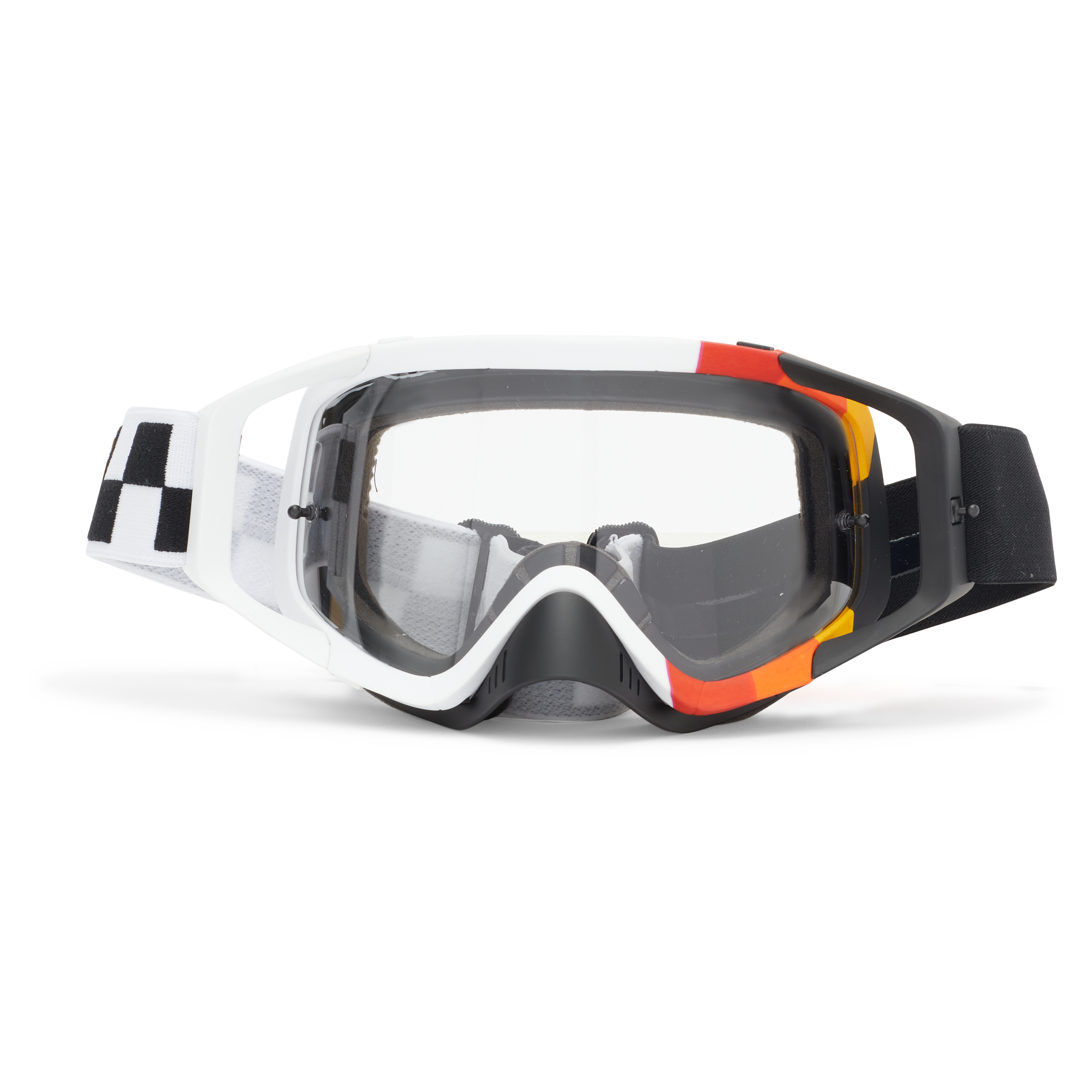 VonZipper Porkchop Hayz Goggle - White/Black Clear